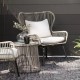 Набор 2 стула и стол-подставка из ротанга Xiaomi MWH Lennon Rattan Chair 3 Piece Set Combination Brown