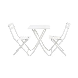 Набор обеденной мебели Складной квадратный стол и 2 стула Xiaomi MWH Colorful Folding Square Table And 2 Folding Chair Set Green